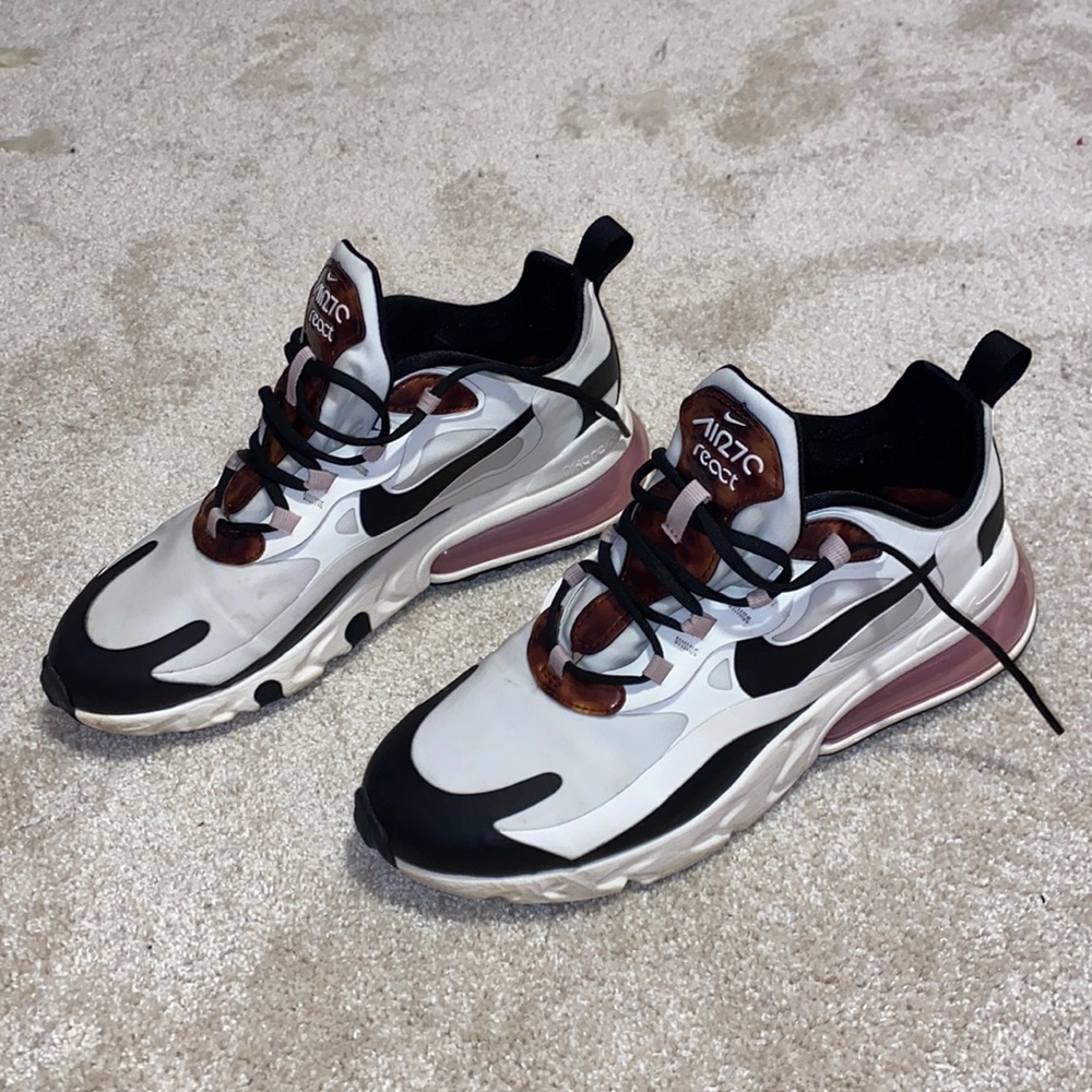 Nike Air Max 270 React Tortoiseshell and Purple